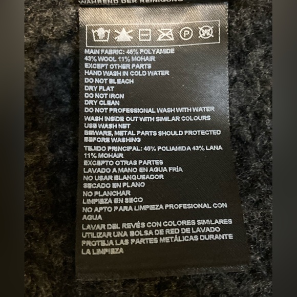 NWT ba&sh Grey Barthy Embellished Button Sweater - Sz XS - Picture 8 of 11